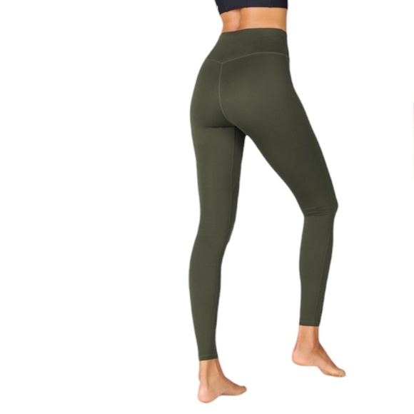 Fabletics Motion 365 army green high rise leggings S - Picture 1 of 11